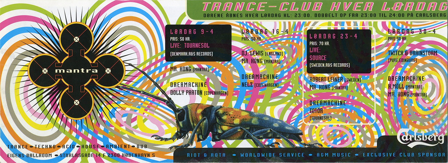 trance flyer